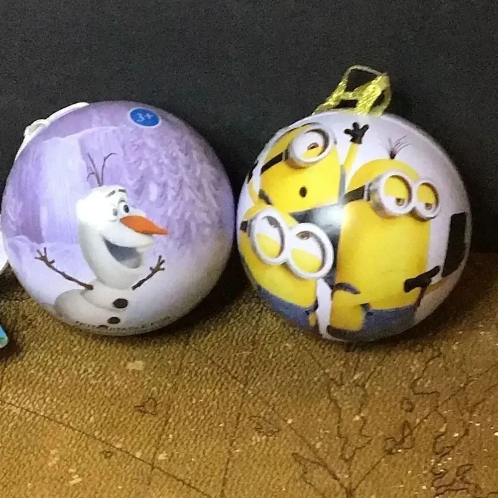 Ornaments puzzle ornaments despicable me and Frozen